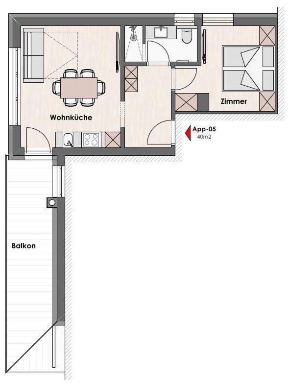 Kaiser Apart Walchsee Exterior foto