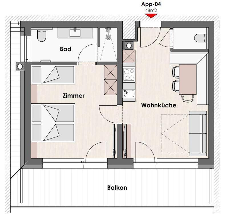 Kaiser Apart Walchsee Exterior foto